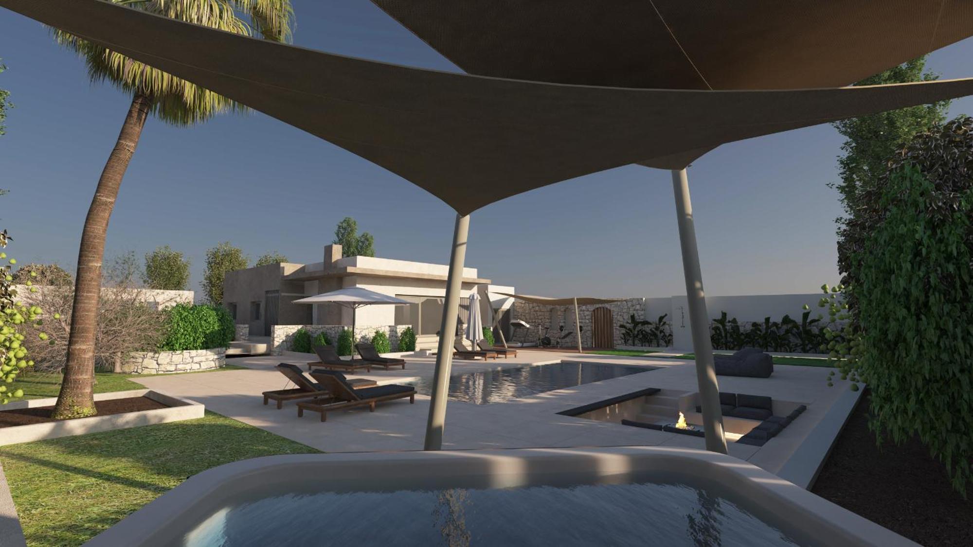 Green Acre Villa Karteros Dış mekan fotoğraf