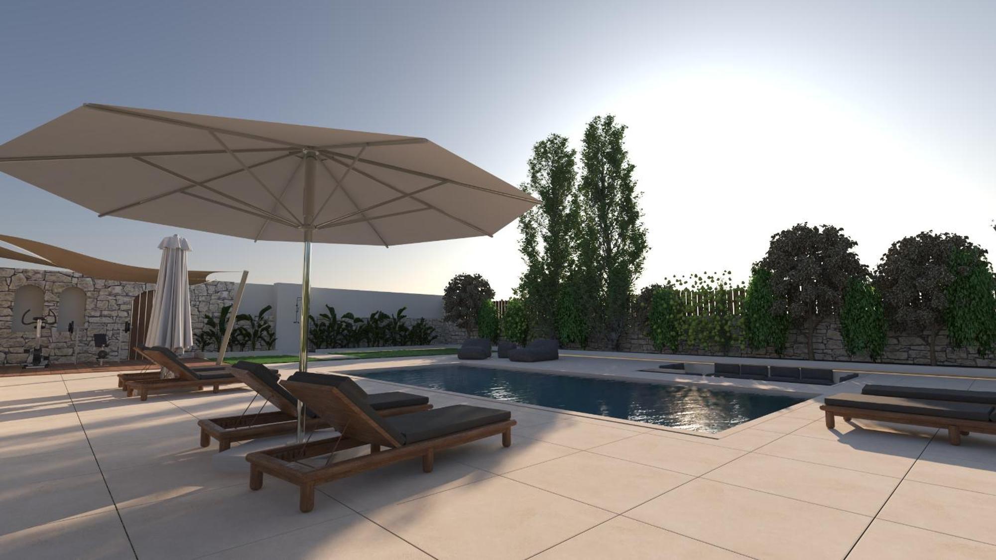 Green Acre Villa Karteros Dış mekan fotoğraf